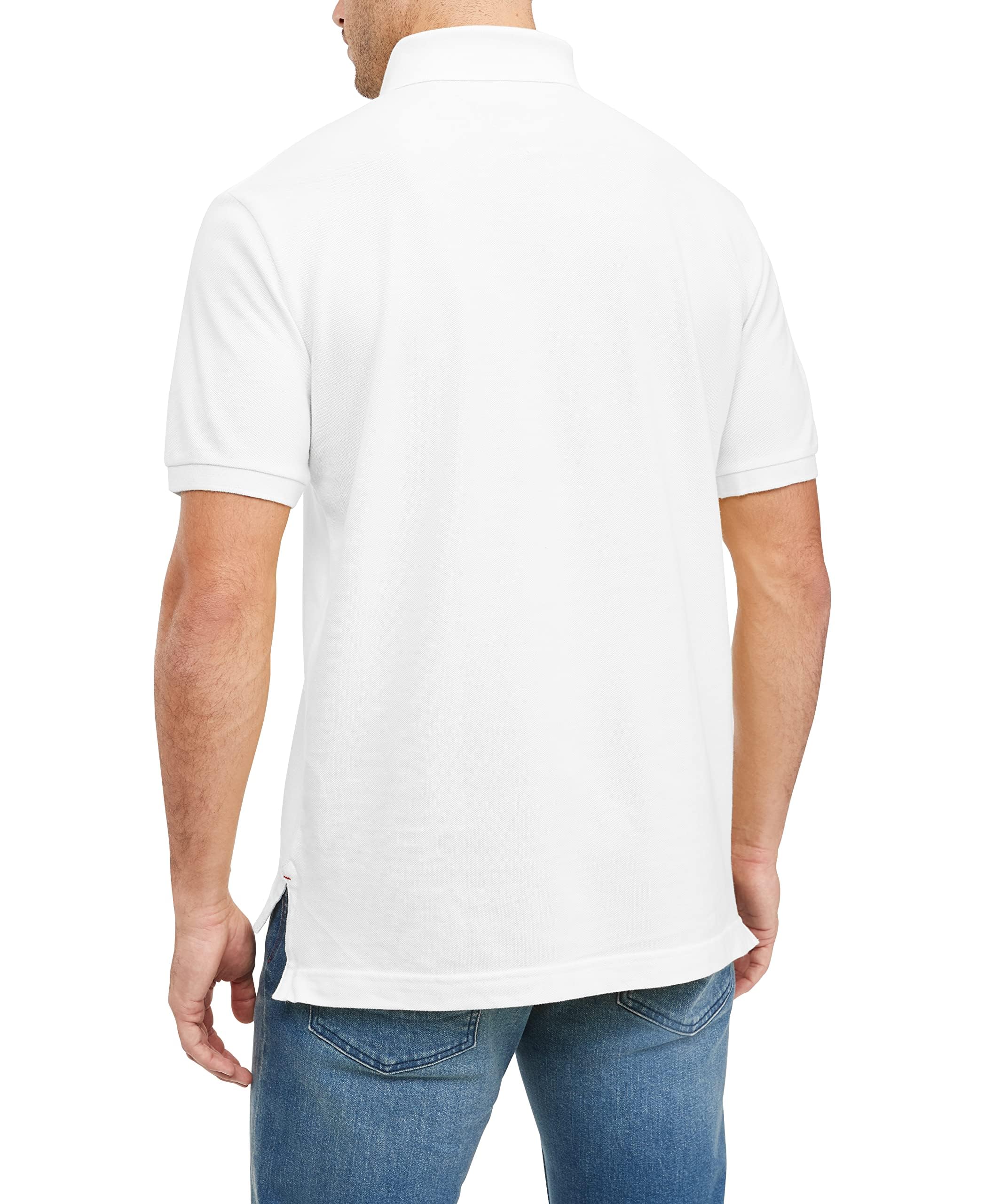 Foto 3 pulgar | Polo Tommy Hilfiger De Manga Corta, Corte Clásico, Blanco - Venta Internacional.