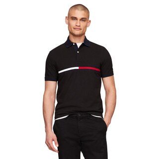 Foto 1 | Polo Tommy Hilfiger Flag Pride Para Hombre, Corte Personalizado - Venta Internacional.