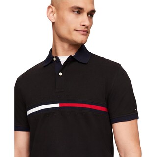 Foto 2 | Polo Tommy Hilfiger Flag Pride Para Hombre, Corte Personalizado - Venta Internacional.