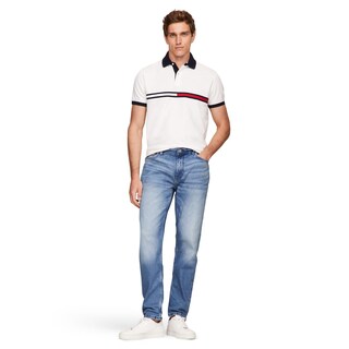Foto 3 | Polo Con La Bandera Del Orgullo De Tommy Hilfiger Para Hombre, De Corte Personalizado - Venta Internacional.