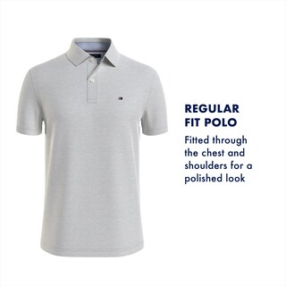 Foto 5 | Polo Tommy Hilfiger Regular Fit Para Hombre - Blanco - Venta Internacional.
