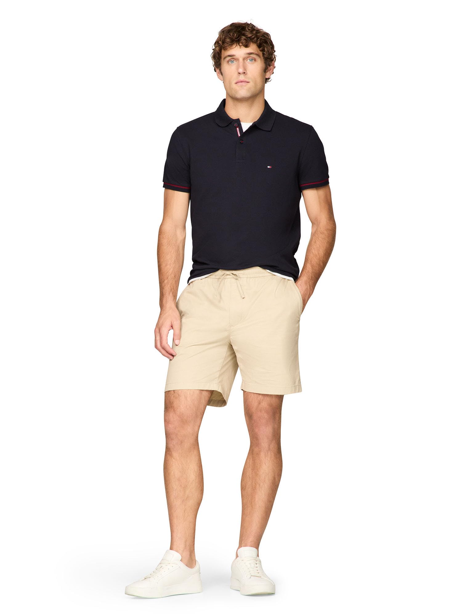 Foto 4 pulgar | Polo Tommy Hilfiger Con Detalle De Solapa Para Hombre - Venta Internacional.