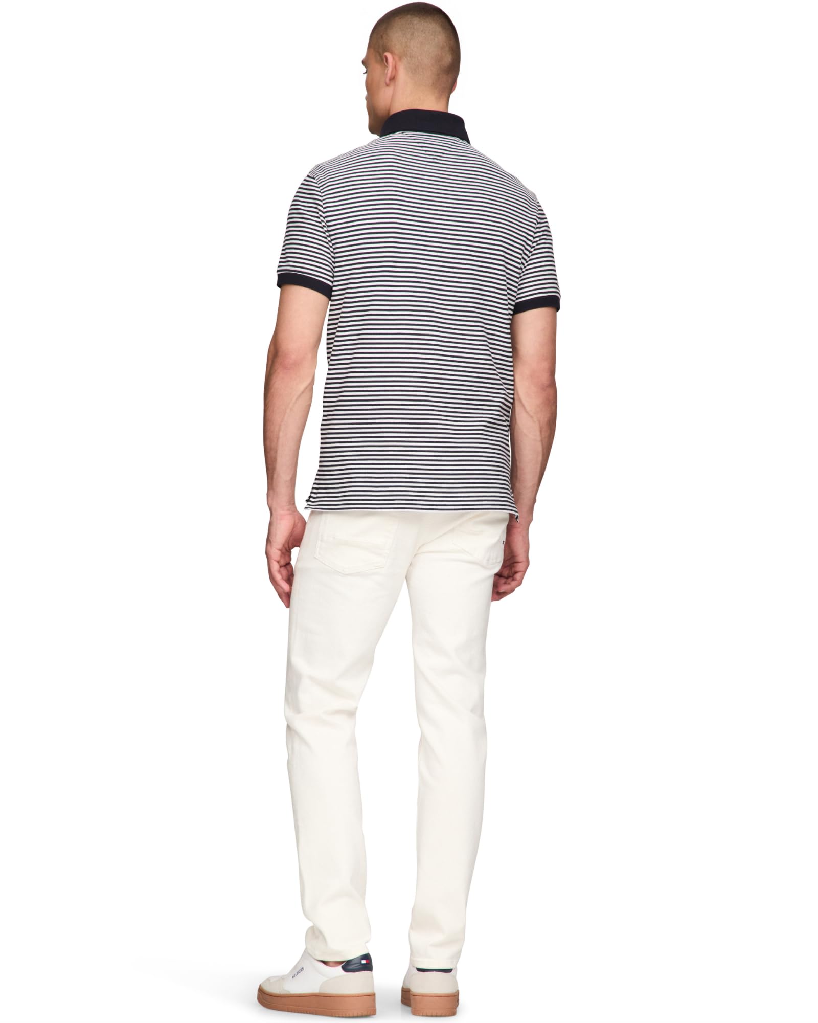 Foto 4 pulgar | Polo Tommy Hilfiger 1985 De Manga Corta Regular Para Hombre - Venta Internacional.