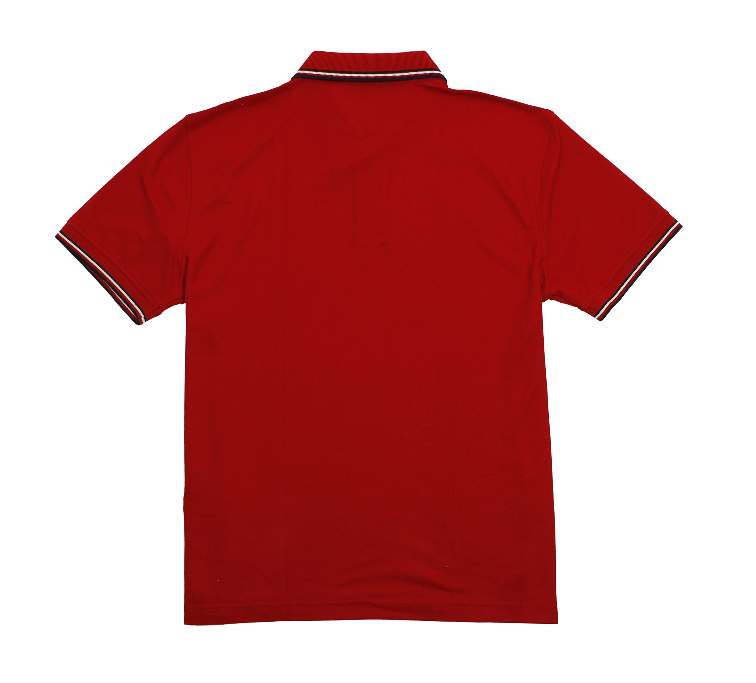 Foto 3 pulgar | Polo Tommy Hilfiger Cuello Rojo para Hombre - Venta Internacional