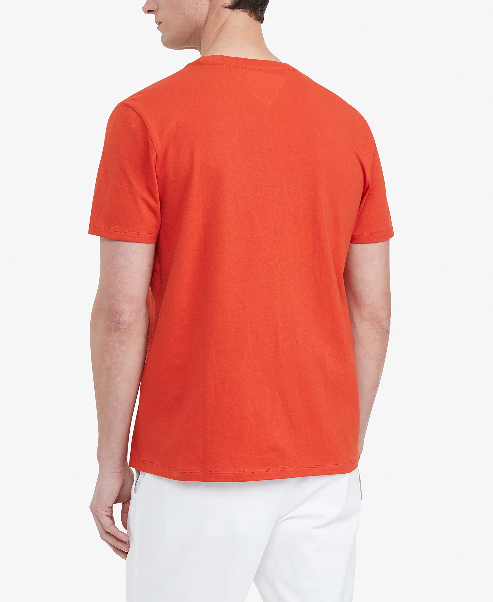 Foto 2 | Camiseta Tommy Hilfiger De Manga Corta Con Cuello Redondo Y Bolsillo Para Hombre - Venta Internacional.