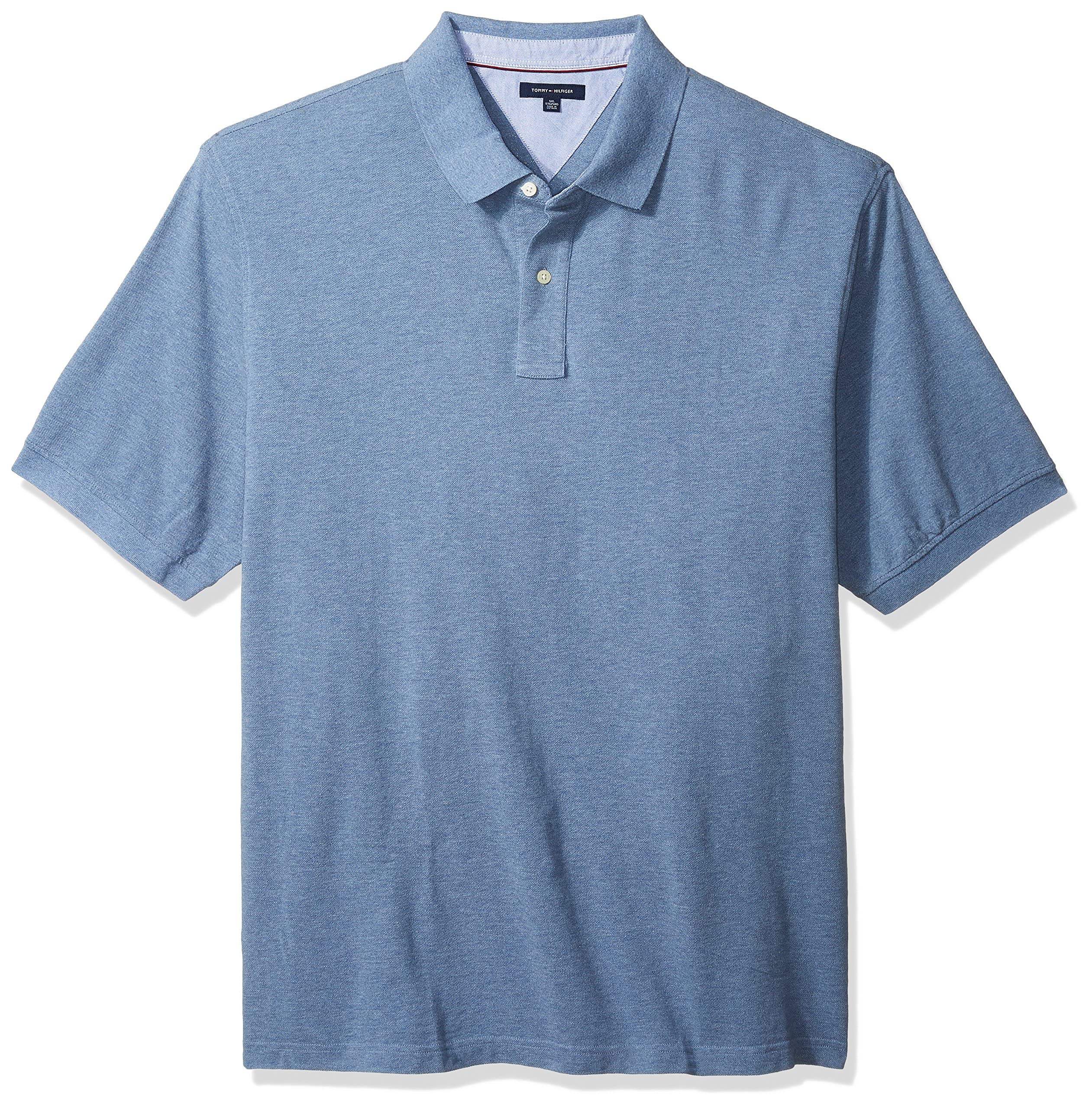 Foto 3 pulgar | Polo Tommy Hilfiger Big-tall Ivy Para Hombre Chambray 3xl - Venta Internacional.