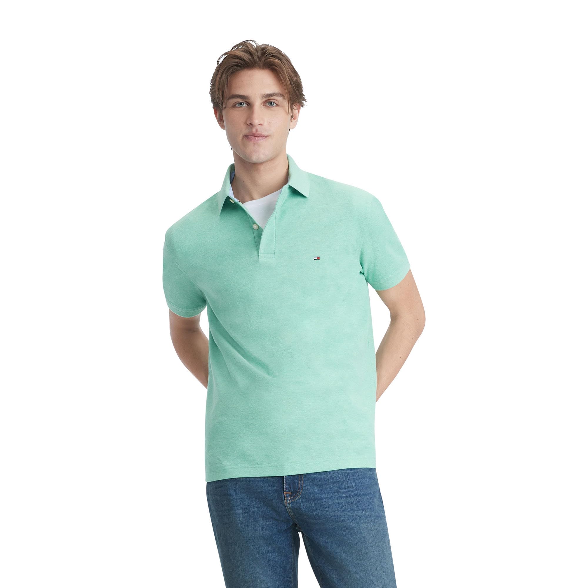 Foto 2 pulgar | Polo Tommy Hilfiger Regular Fit Dri Fit Para Hombre - Venta Internacional.