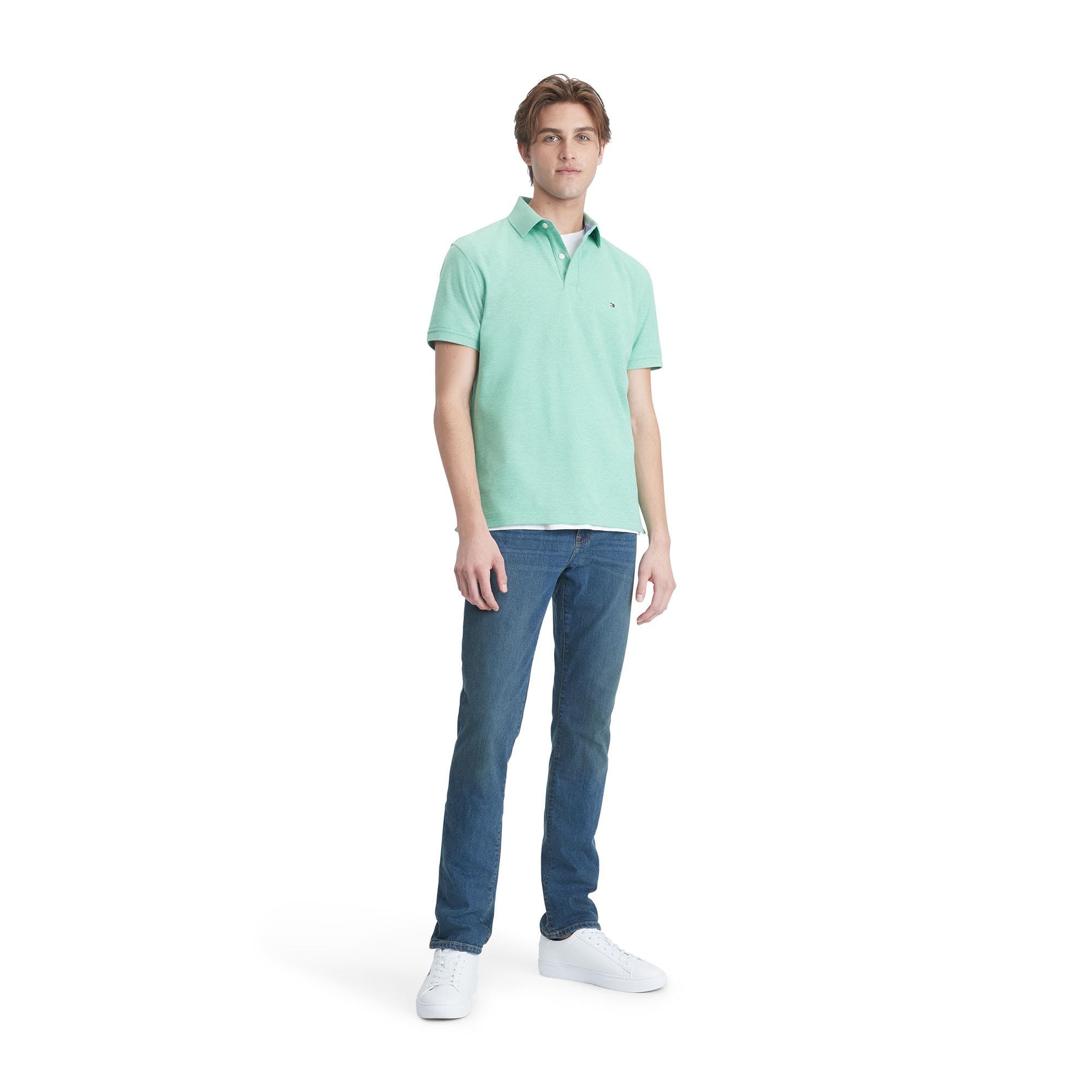 Foto 6 pulgar | Polo Tommy Hilfiger Regular Fit Dri Fit Para Hombre - Venta Internacional.