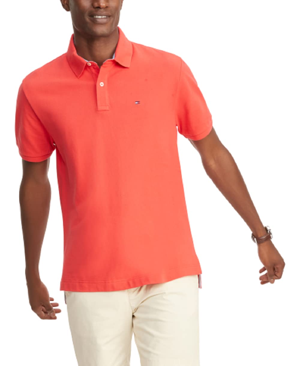 Polo Tommy Hilfiger Para Hombre, Corte Personalizado, 100% Algodón - Venta Internacional.