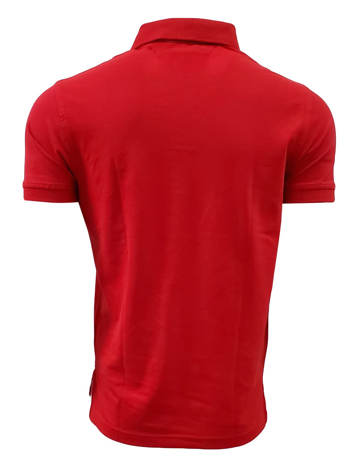 Foto 3 pulgar | Polo Tommy Hilfiger Regular Fit Stretch Para Hombre Rojo - Venta Internacional.
