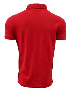 Foto 2 | Polo Tommy Hilfiger Regular Fit Stretch Para Hombre Rojo - Venta Internacional.