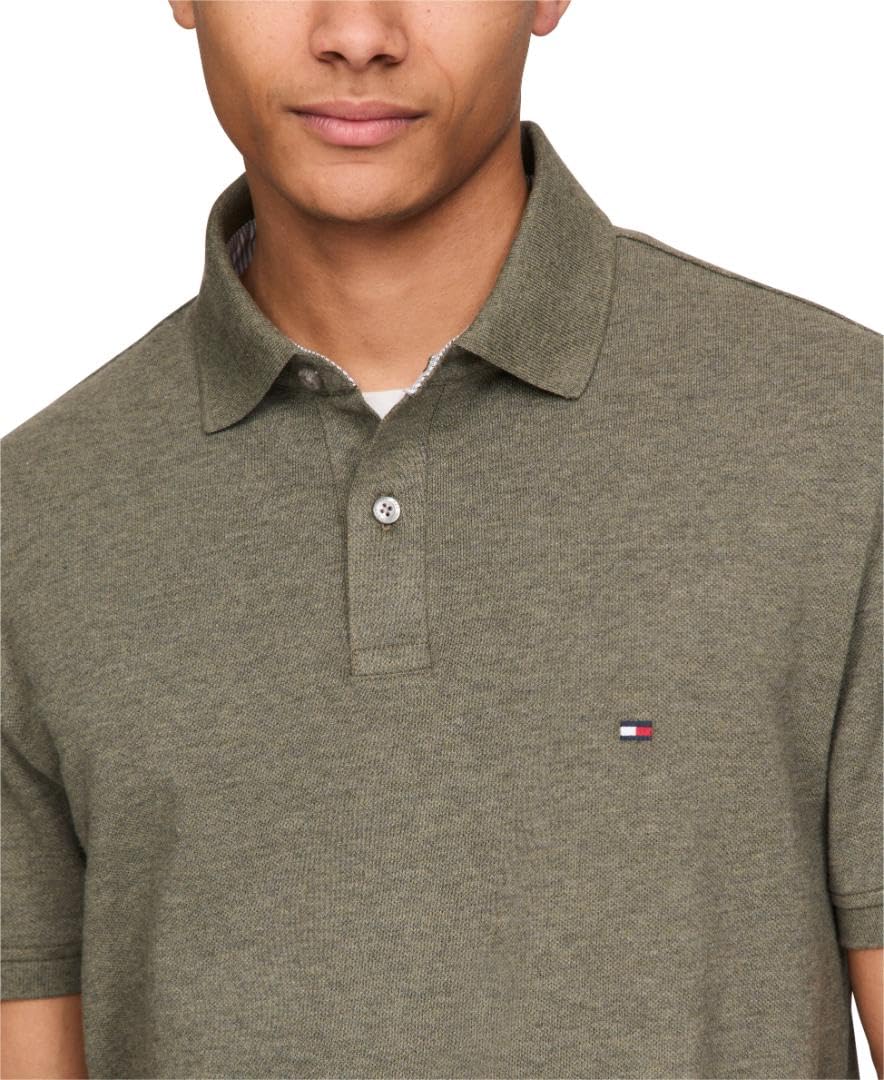 Foto 3 pulgar | Polo Tommy Hilfiger 1985 Slim De Manga Corta Para Hombre - Venta Internacional.
