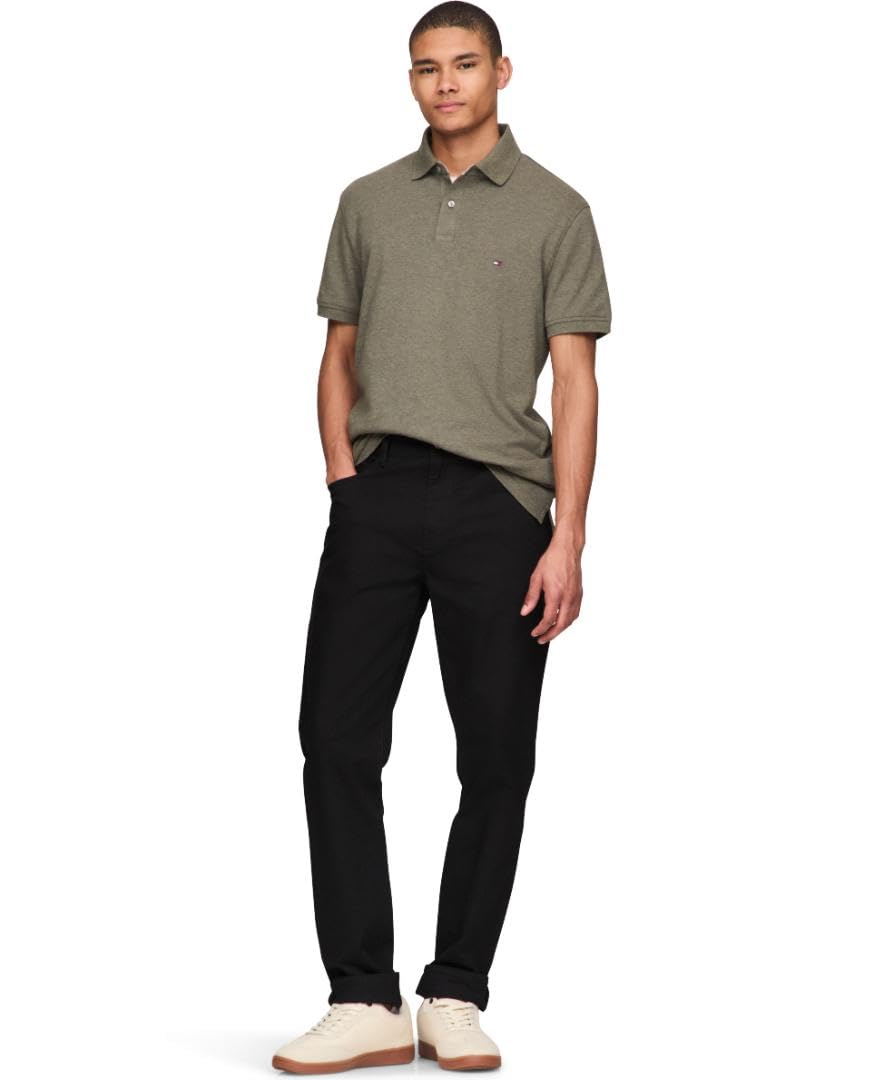 Foto 5 pulgar | Polo Tommy Hilfiger 1985 Slim De Manga Corta Para Hombre - Venta Internacional.