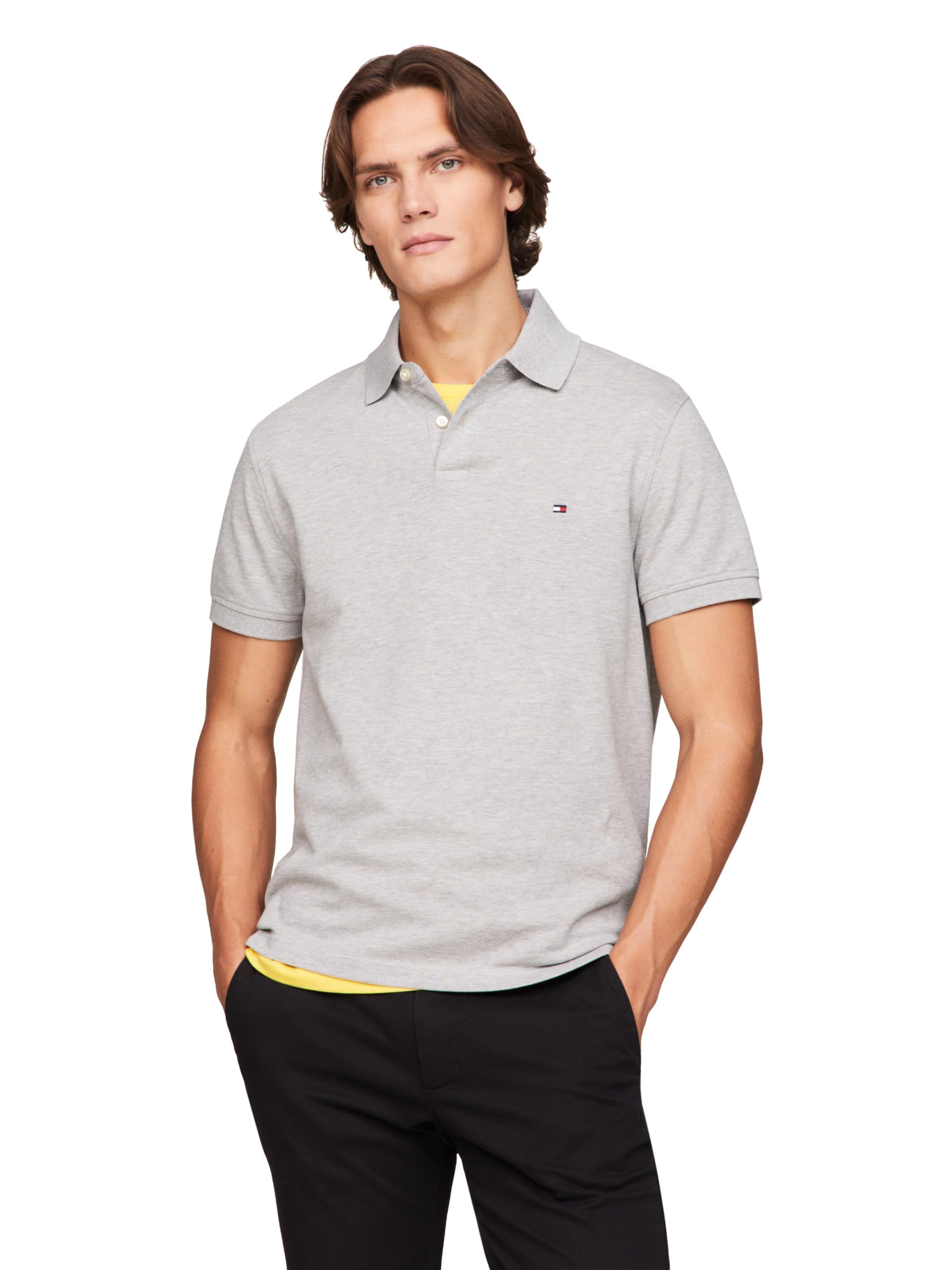 Foto 2 pulgar | Polo Tommy Hilfiger 1985 Regular De Manga Corta Para Hombre - Venta Internacional.