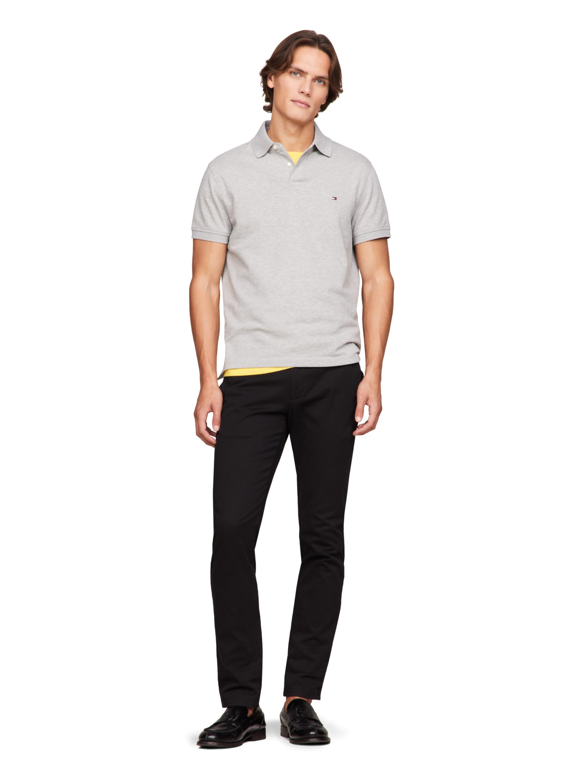 Foto 4 | Polo Tommy Hilfiger 1985 Regular De Manga Corta Para Hombre - Venta Internacional.