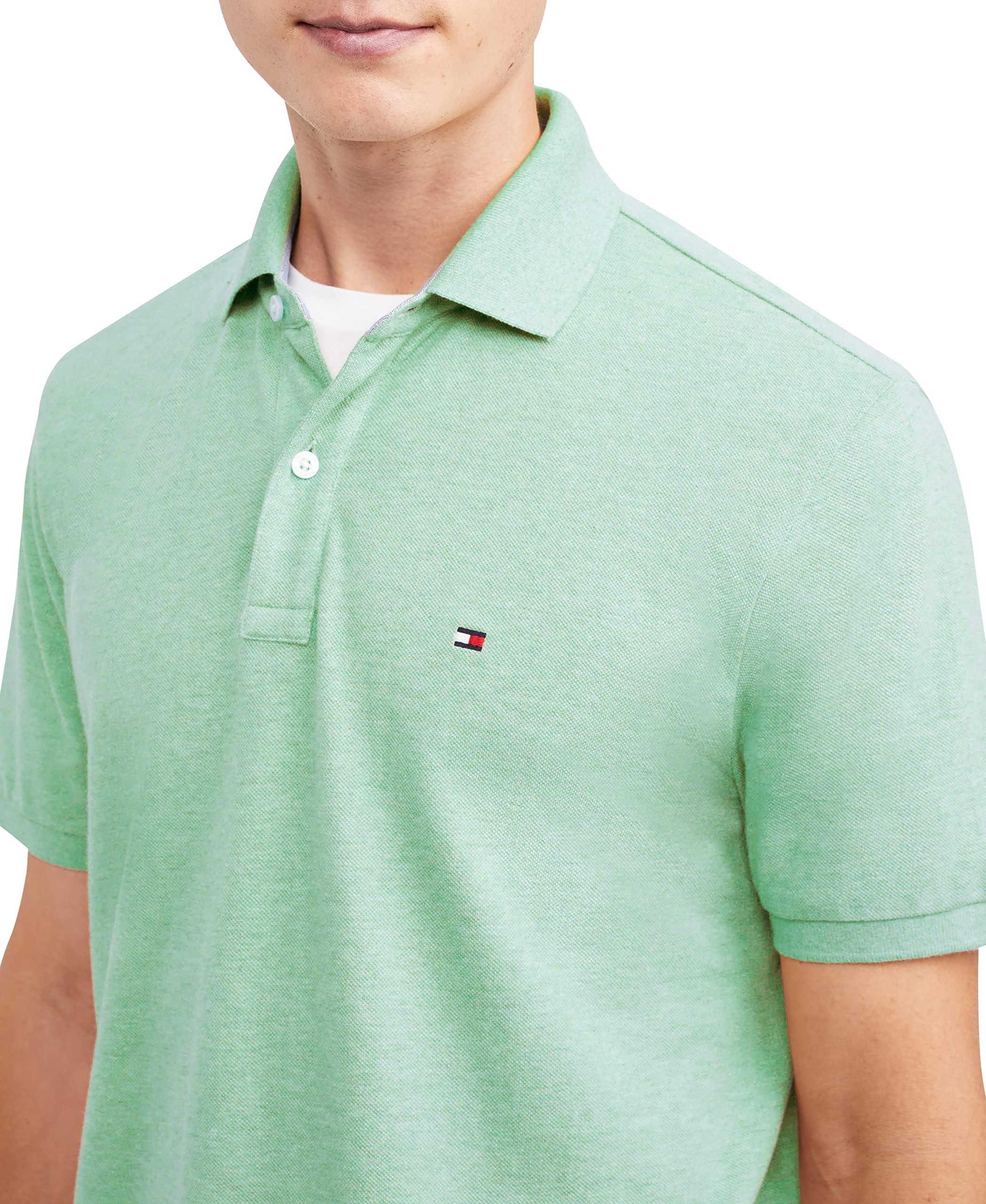 Foto 4 pulgar | Polo Tommy Hilfiger De Manga Corta, Corte Regular, Verde - Venta Internacional.