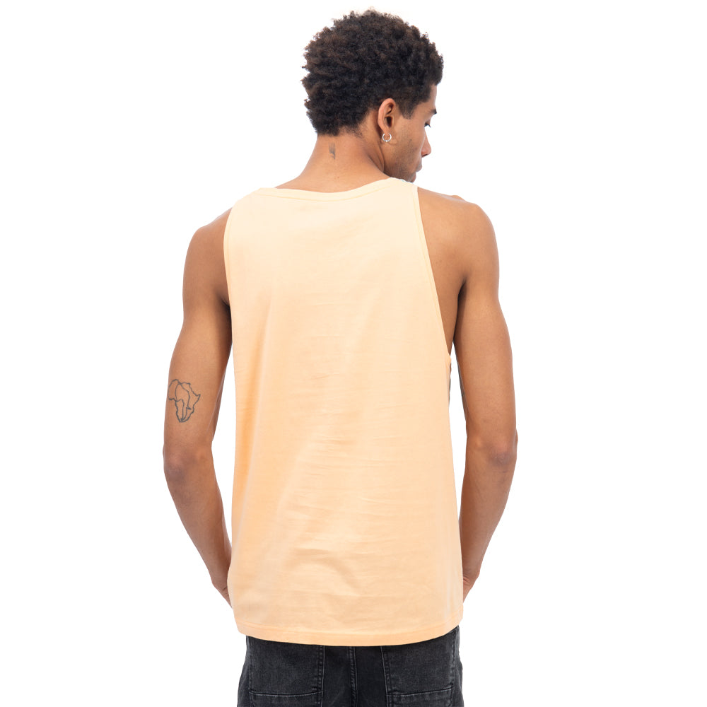 Foto 4 pulgar | Tank Top Estampado Tropical Color Durazno Para Hombre Quarry