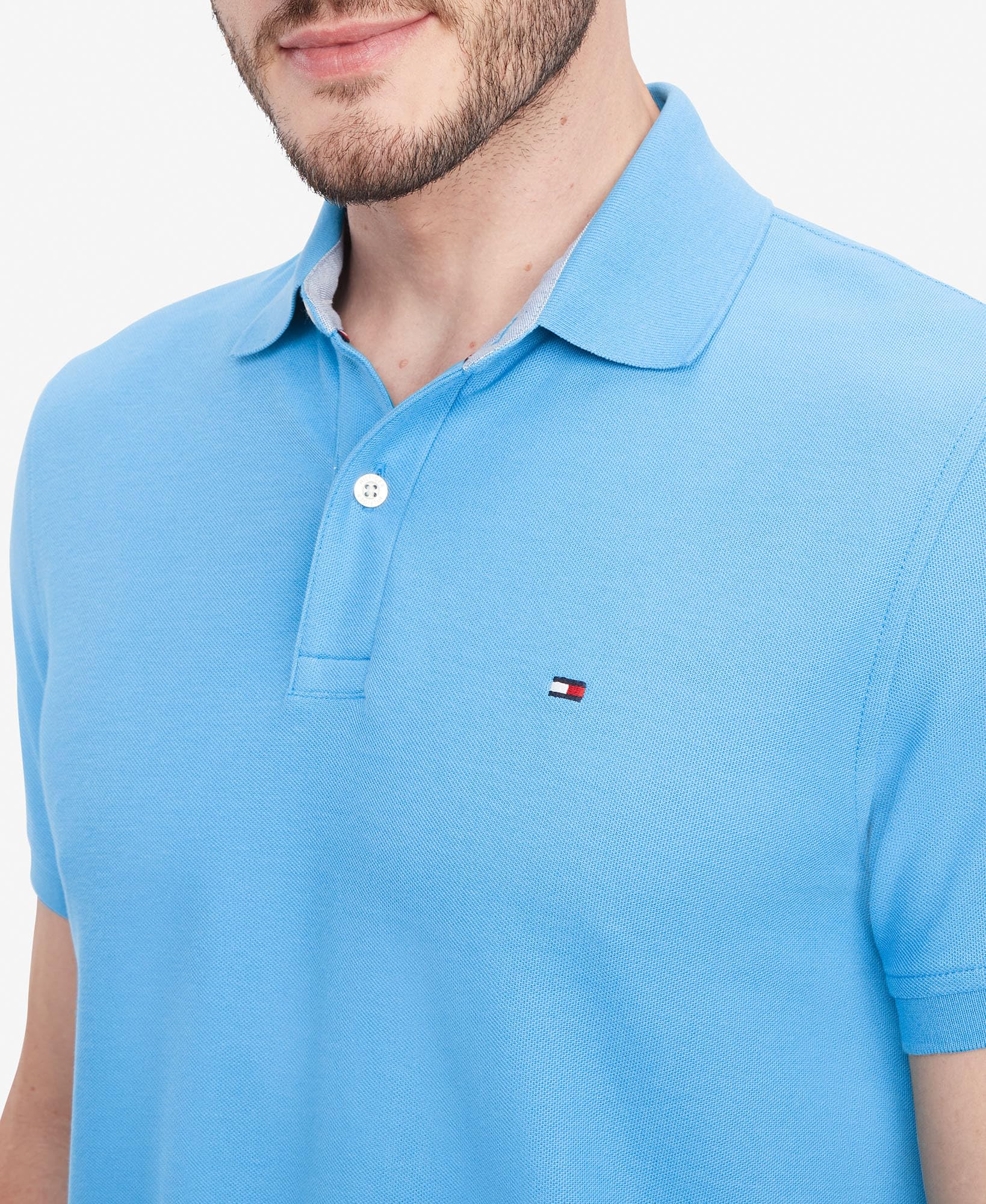 Foto 3 pulgar | Polo Tommy Hilfiger Regular Fit Dri Fit Para Hombre - Venta Internacional.