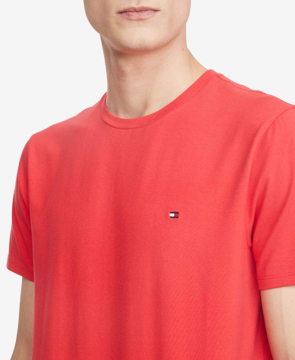 Foto 3 pulgar | Camiseta Tommy Hilfiger De Manga Corta Con Cuello Redondo Para Hombre - Venta Internacional.