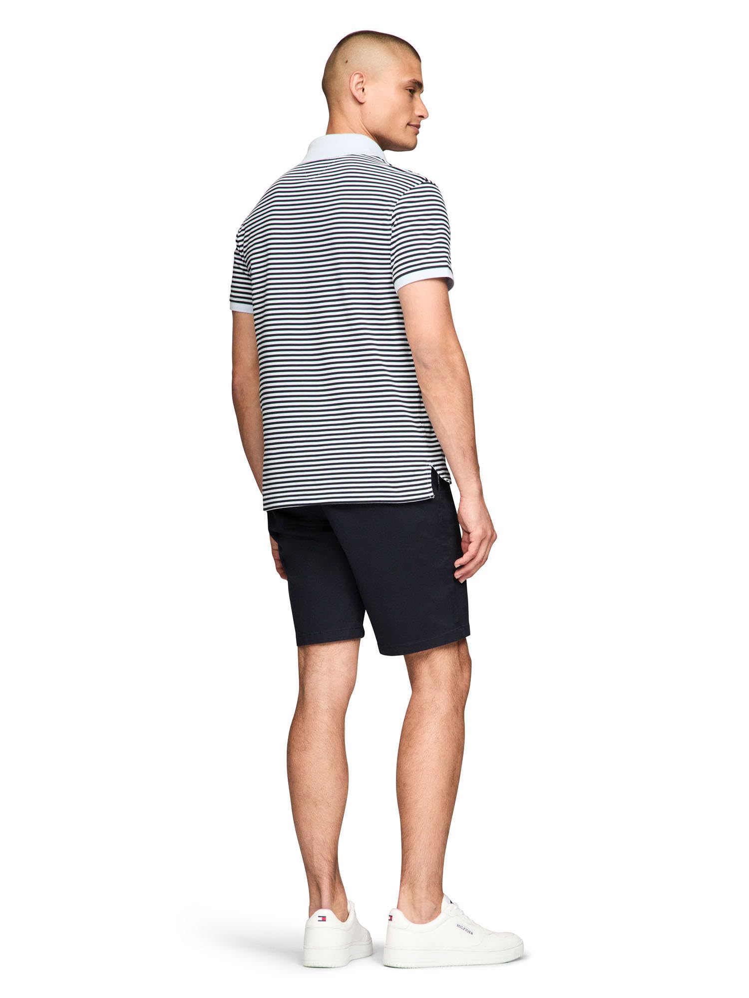 Foto 5 pulgar | Polo Tommy Hilfiger 1985 Slim De Manga Corta Para Hombre - Venta Internacional.
