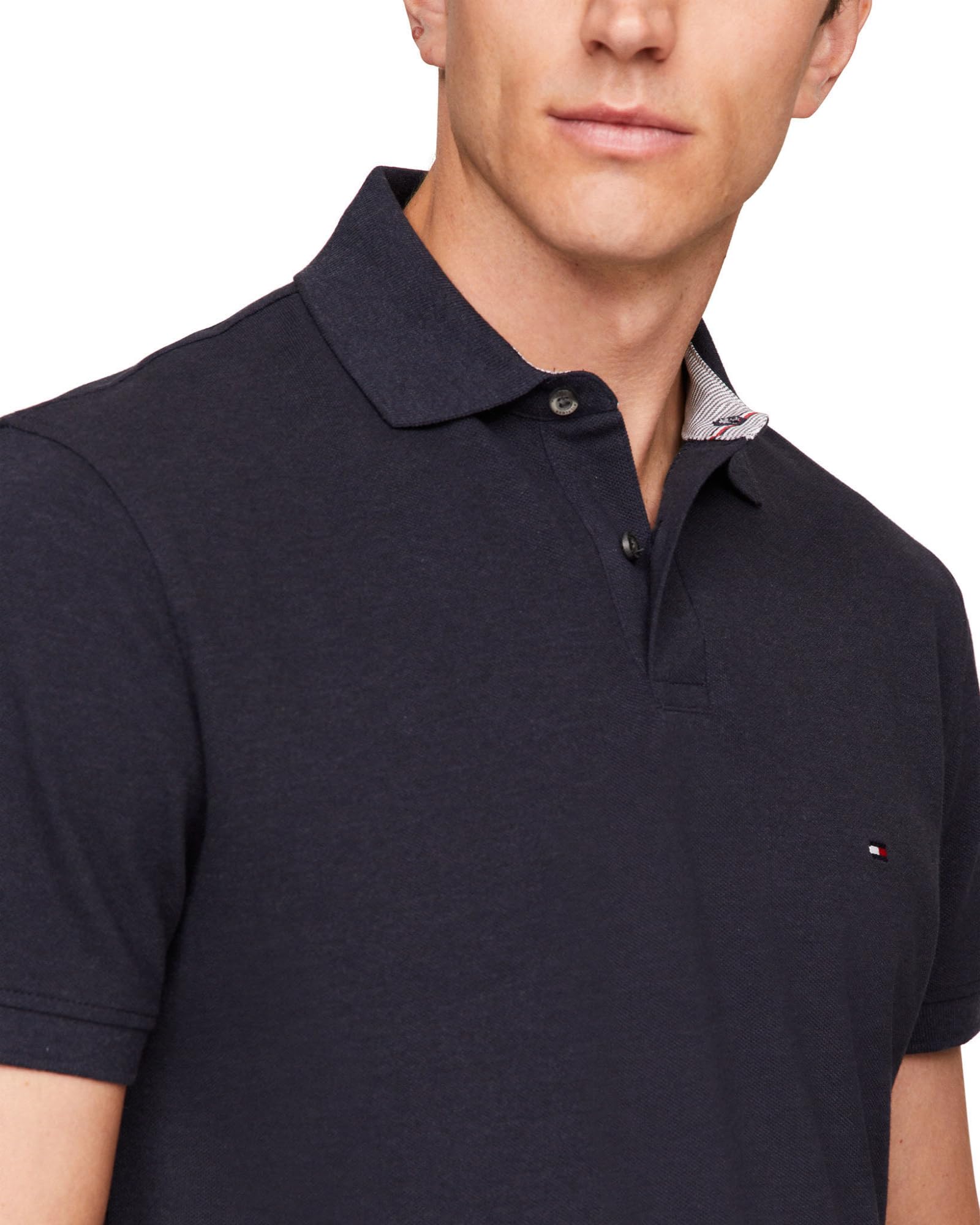 Foto 2 | Polo Tommy Hilfiger 1985 De Manga Corta Regular Para Hombre - Venta Internacional.