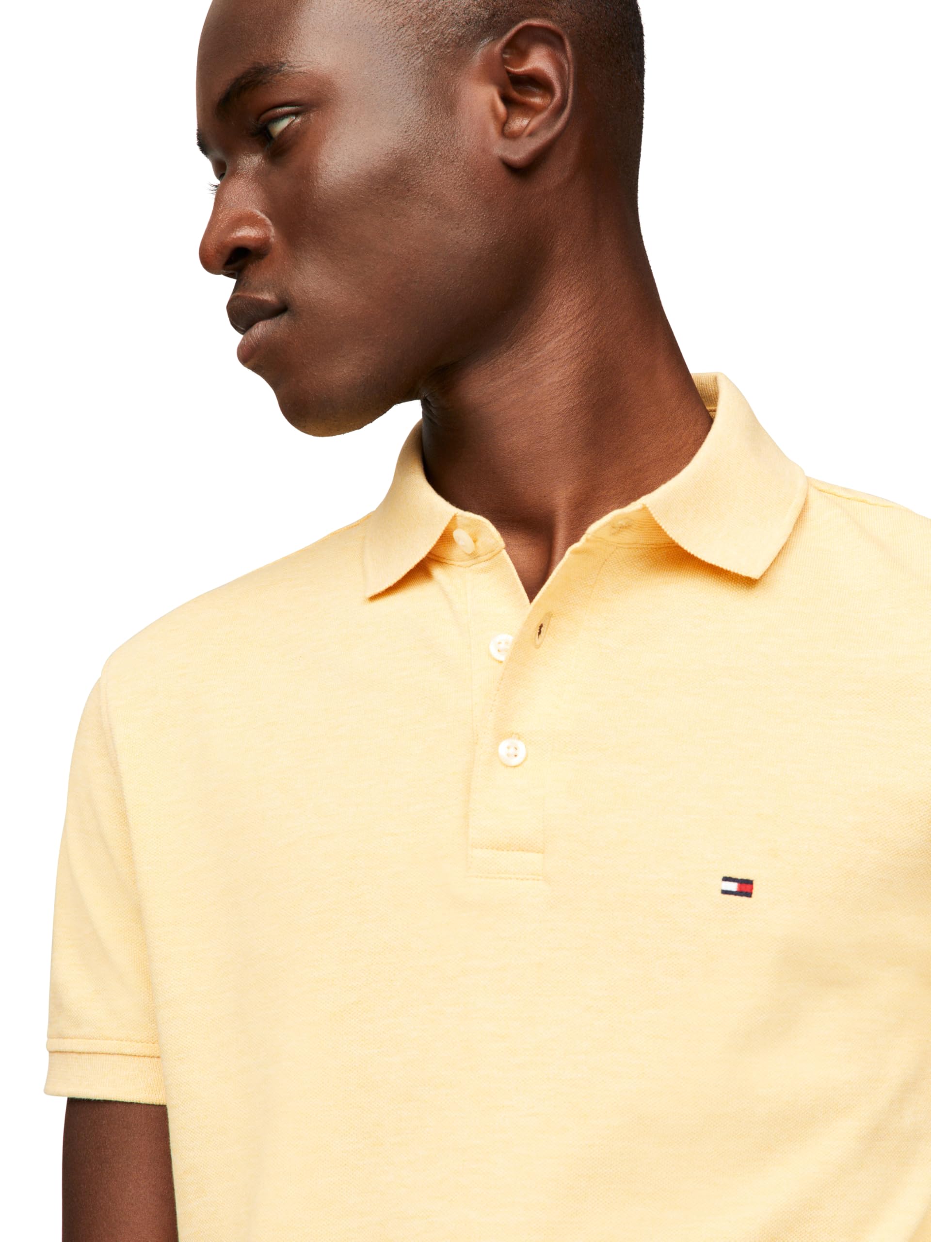 Foto 2 | Polo Tommy Hilfiger 1985 Slim De Manga Corta Para Hombre - Venta Internacional.