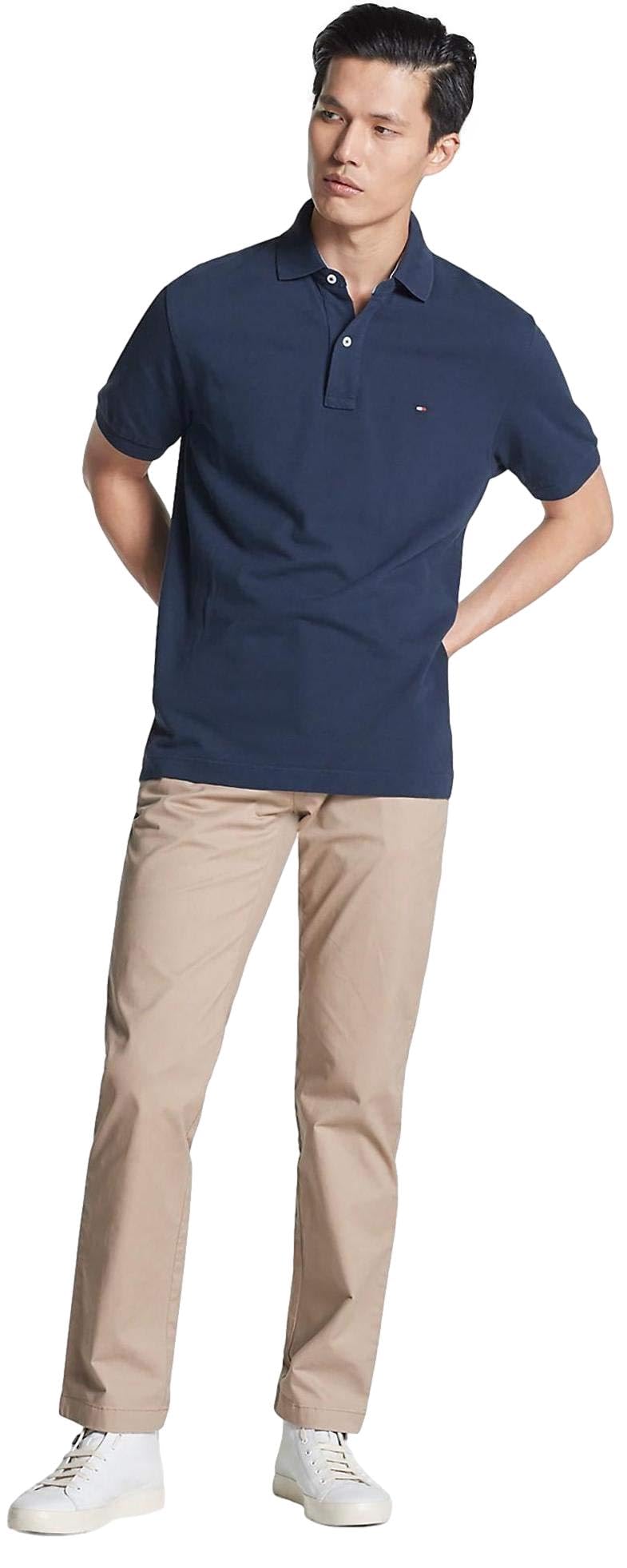 Foto 4 pulgar | Polo Tommy Hilfiger Regular Azul Marino para Hombre - Venta Internacional