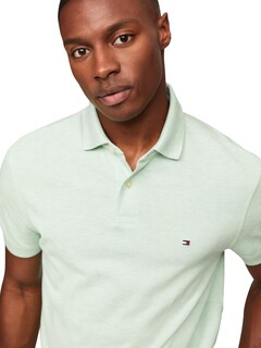 Foto 2 | Polo Tommy Hilfiger 1985 Slim De Manga Corta Para Hombre - Venta Internacional.