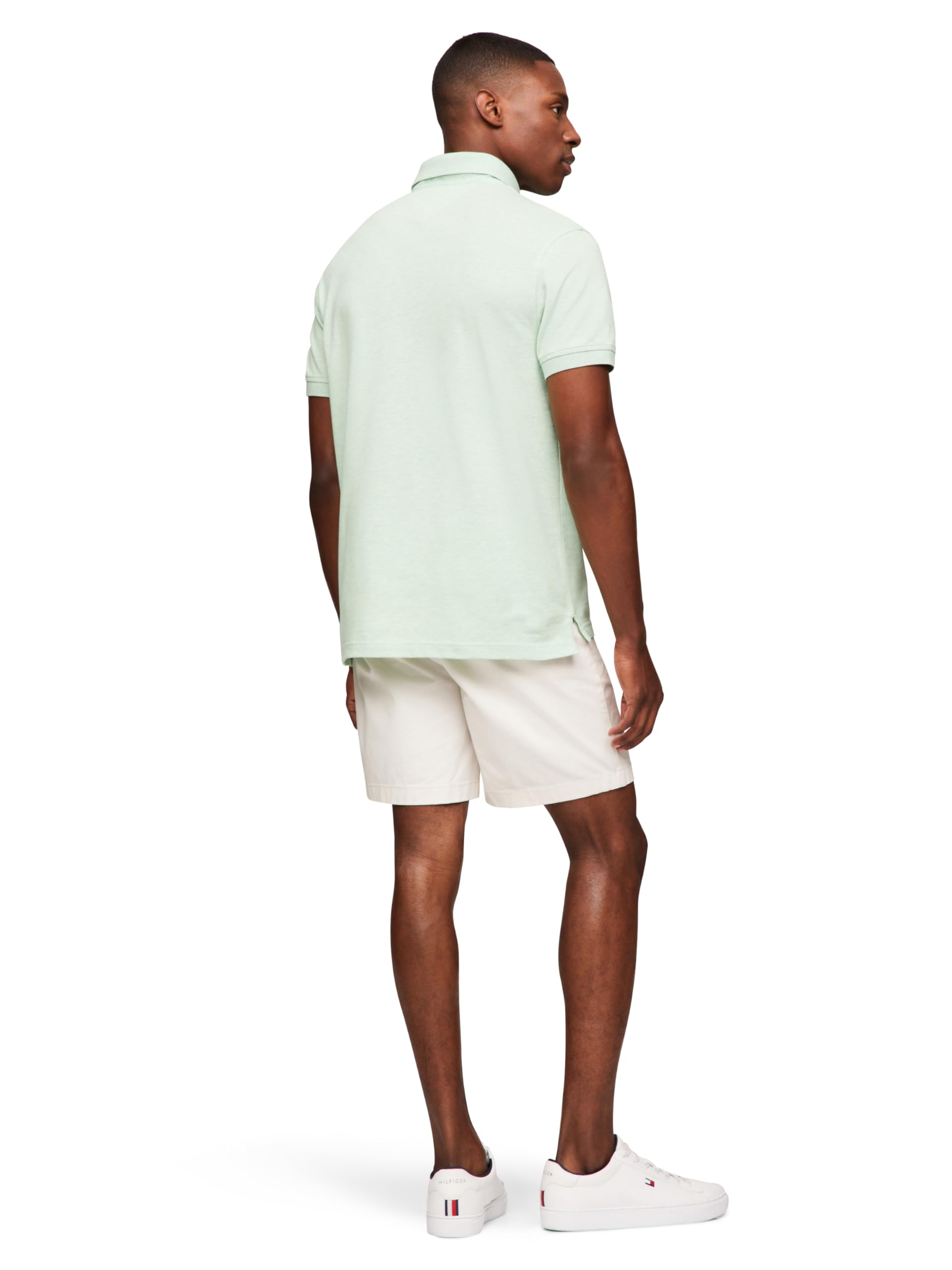 Foto 4 | Polo Tommy Hilfiger 1985 Slim De Manga Corta Para Hombre - Venta Internacional.