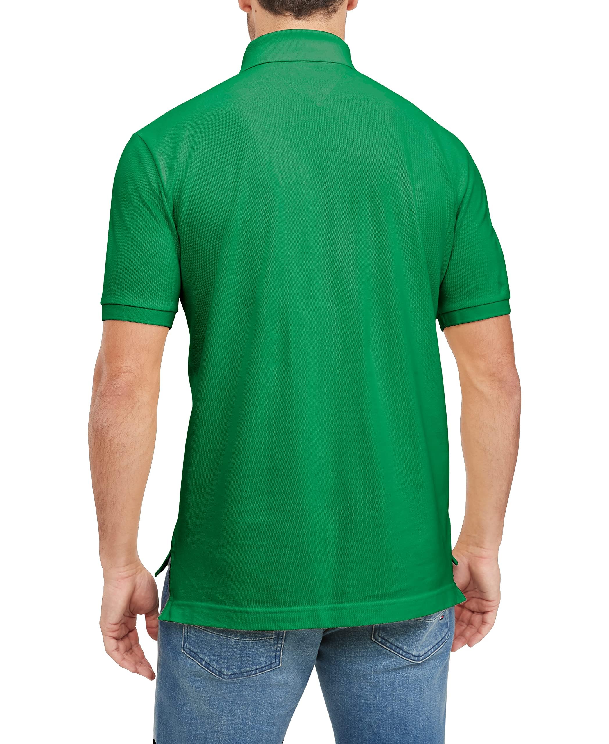 Foto 3 pulgar | Polo Tommy Hilfiger Custom Fin Fern Green Para Hombre - Venta Internacional.