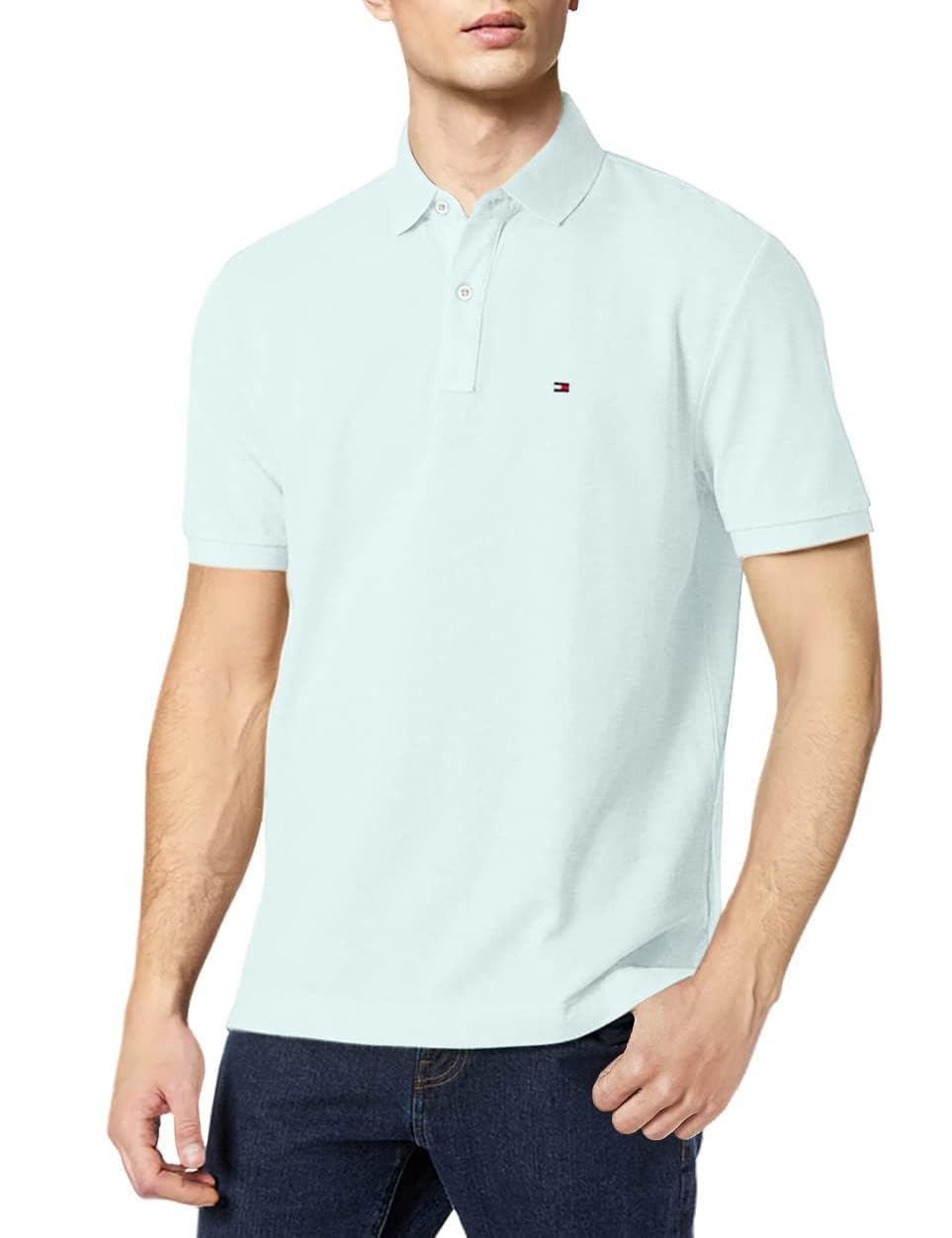 Foto 2 pulgar | Polo Tommy Hilfiger De Manga Corta, Corte Clásico, Para Hombre - Venta Internacional.