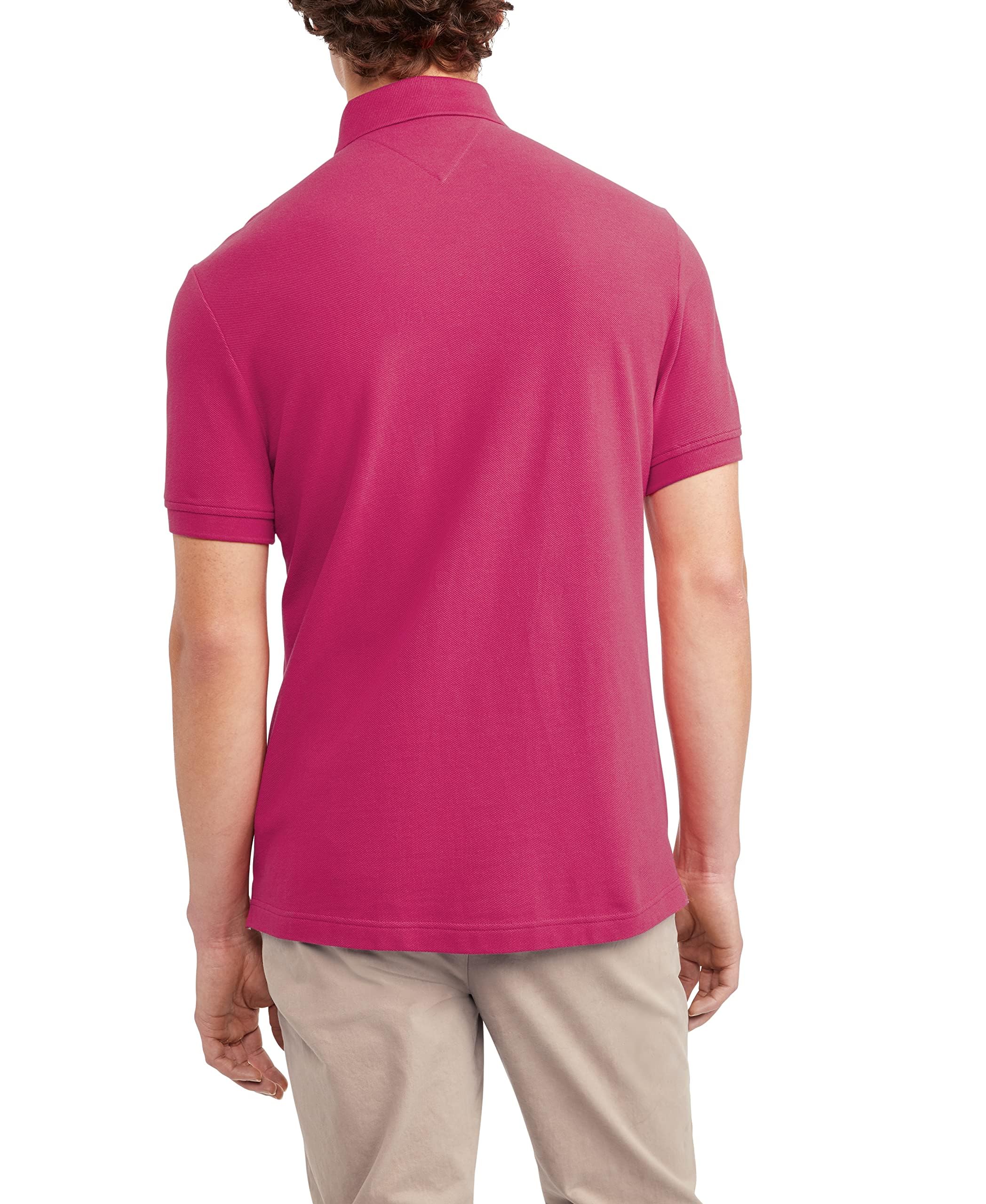 Foto 3 pulgar | Polo Tommy Hilfiger De Manga Corta De Corte Regular Para Hombre - Venta Internacional.
