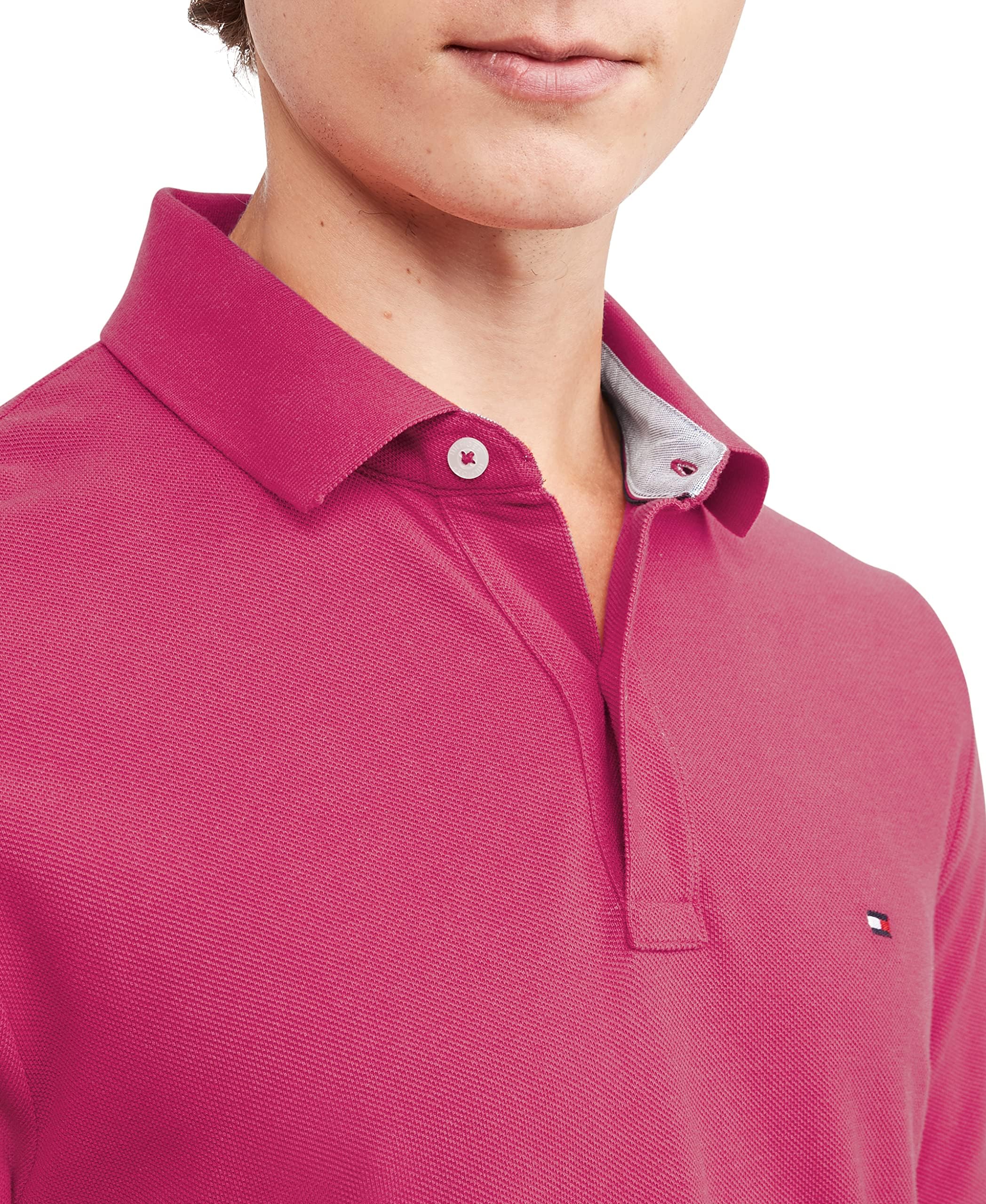 Foto 4 pulgar | Polo Tommy Hilfiger De Manga Corta De Corte Regular Para Hombre - Venta Internacional.