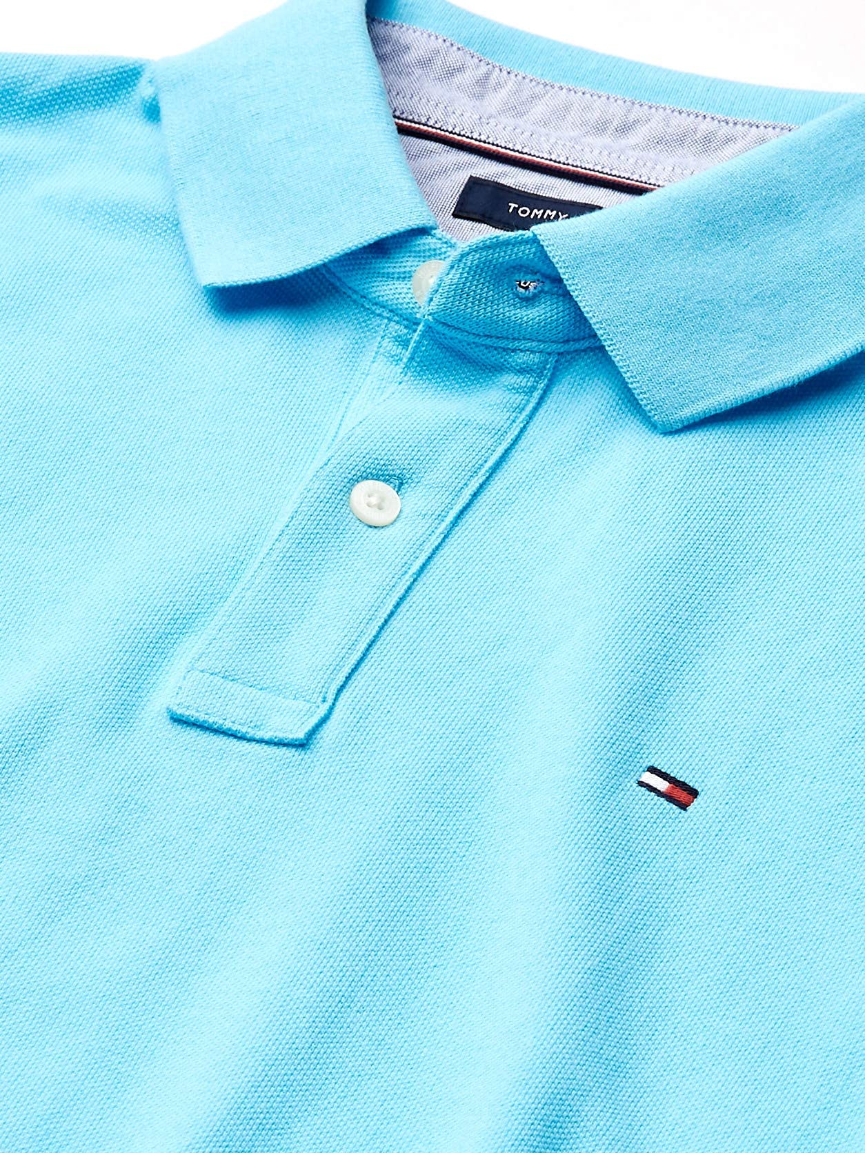 Foto 4 pulgar | Polo Tommy Hilfiger De Manga Corta De Algodón Piqué Azul - Venta Internacional.