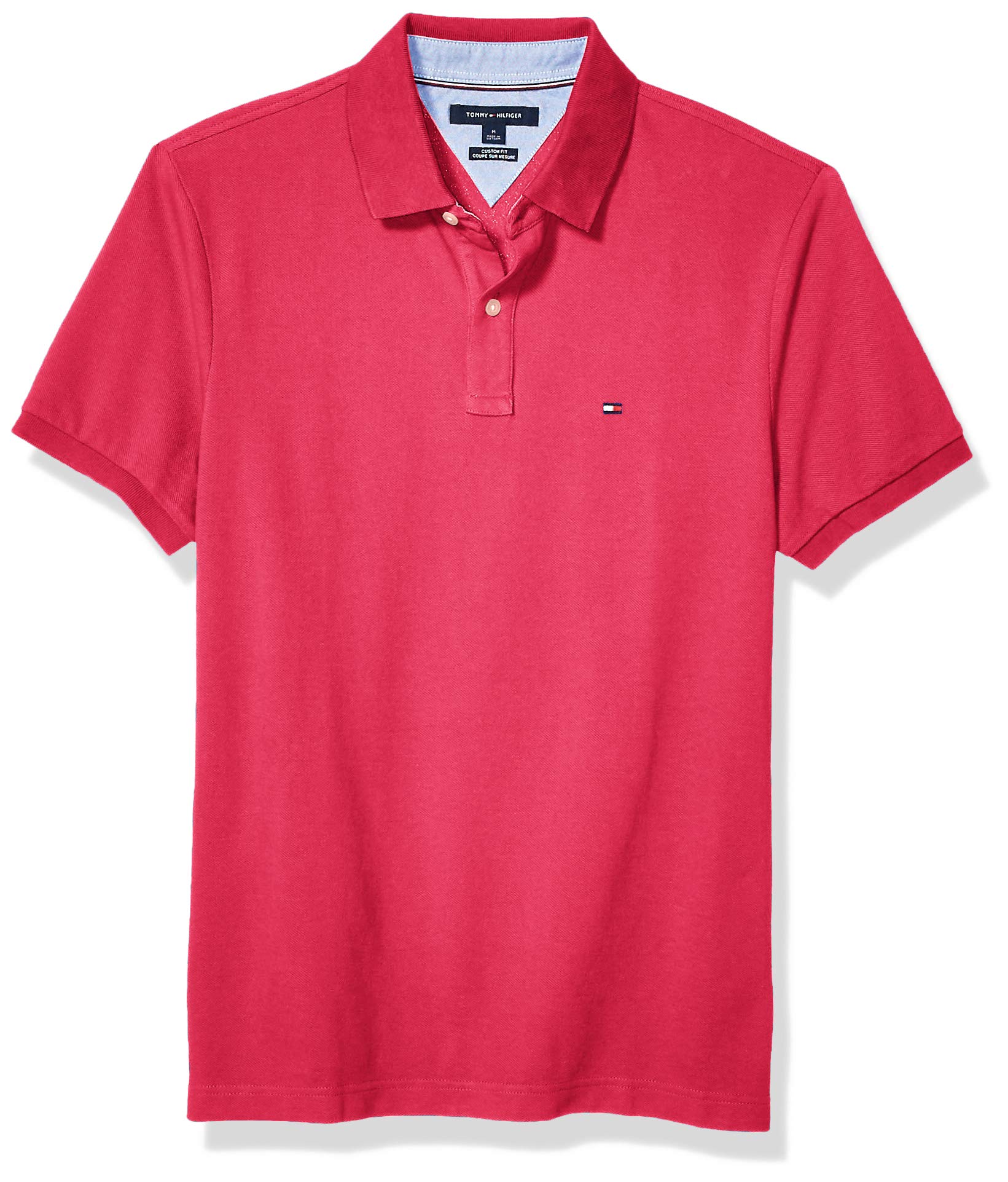 Polo Tommy Hilfiger De Piqué De Algodón De Manga Corta Para Hombre - Venta Internacional.