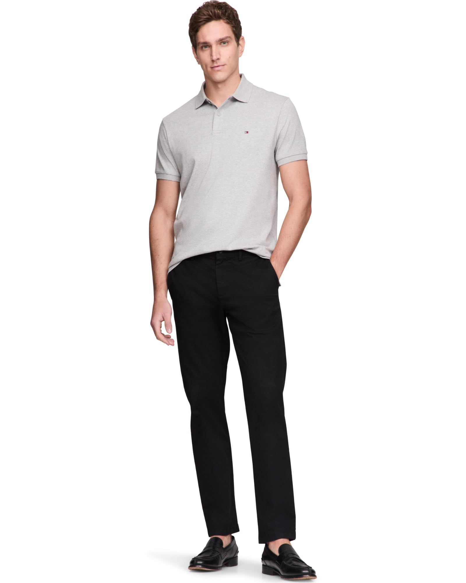 Foto 5 pulgar | Polo Tommy Hilfiger De Algodón Líquido Regular Para Hombre - Venta Internacional.