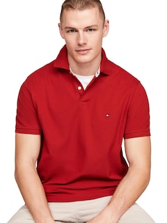 Foto 2 | Polo Tommy Hilfiger 1985 Slim De Manga Corta Para Hombre - Venta Internacional.
