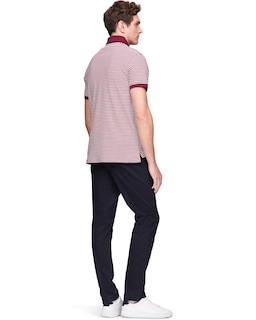 Foto 3 | Polo Tommy Hilfiger 1985 Slim De Manga Corta Para Hombre - Venta Internacional.