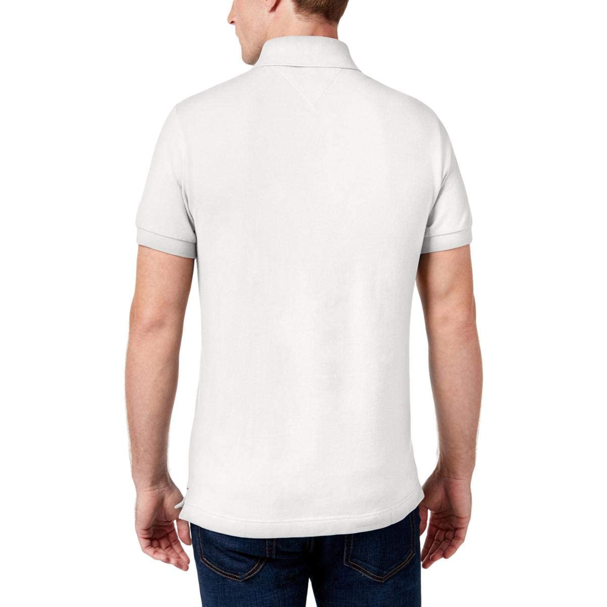 Foto 2 | Polo Tommy Hilfiger Big And Tall Para Hombre, Clásico, Blanco - Venta Internacional.
