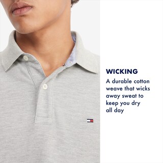 Foto 5 | Polo Tommy Hilfiger Sport Que Absorbe La Humedad Para Hombre - Venta Internacional.