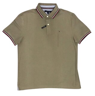 Foto 1 | Polo Tommy Hilfiger Cuello Verde para Hombre - Venta Internacional