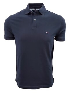 Foto 1 | Polo Tommy Hilfiger, De Corte Regular, Elástico, Para Hombre, Azul Marino - Venta Internacional.