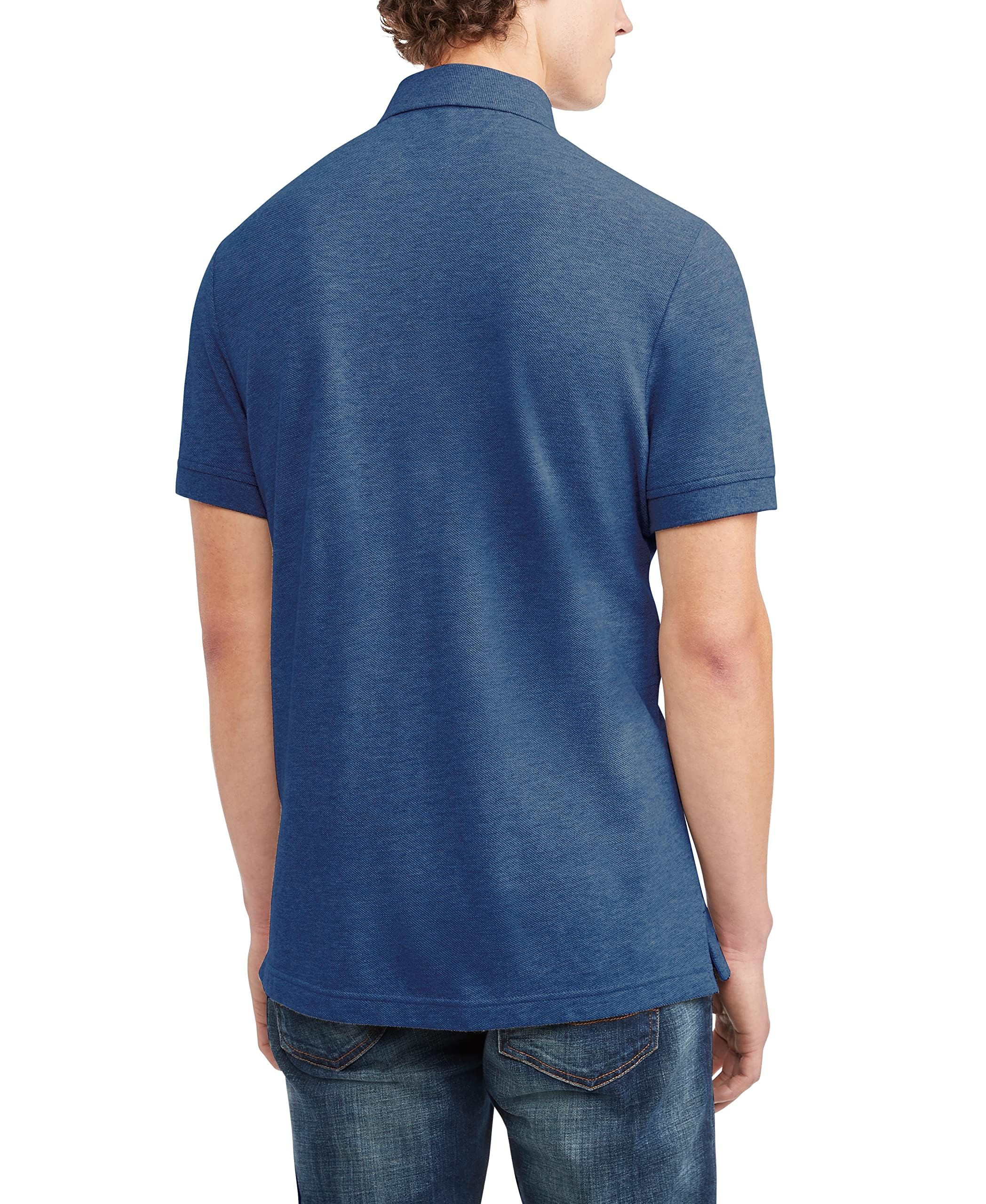 Foto 3 pulgar | Polo Tommy Hilfiger De Piqué De Algodón De Manga Corta Para Hombre - Venta Internacional.