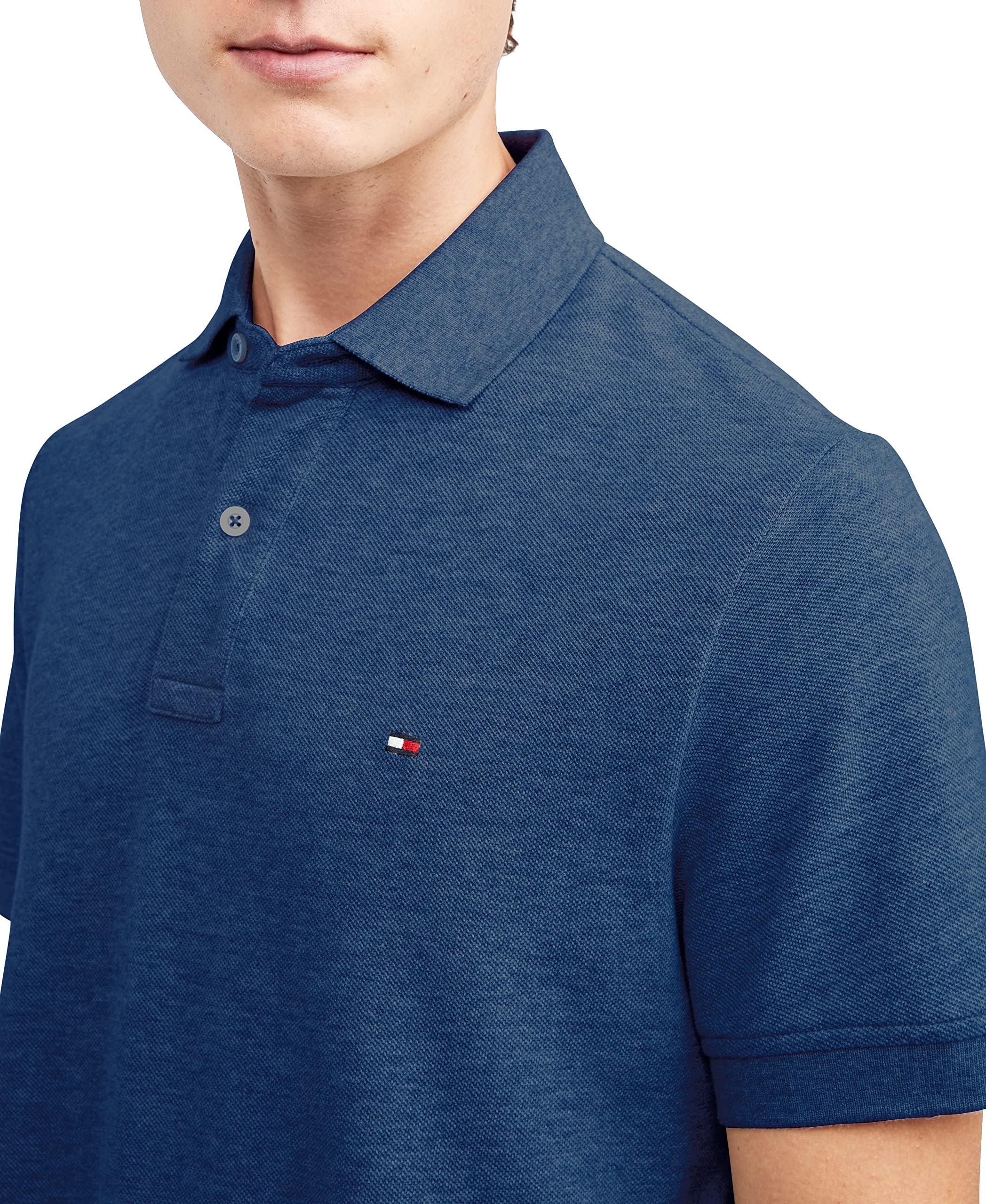 Foto 4 pulgar | Polo Tommy Hilfiger De Piqué De Algodón De Manga Corta Para Hombre - Venta Internacional.
