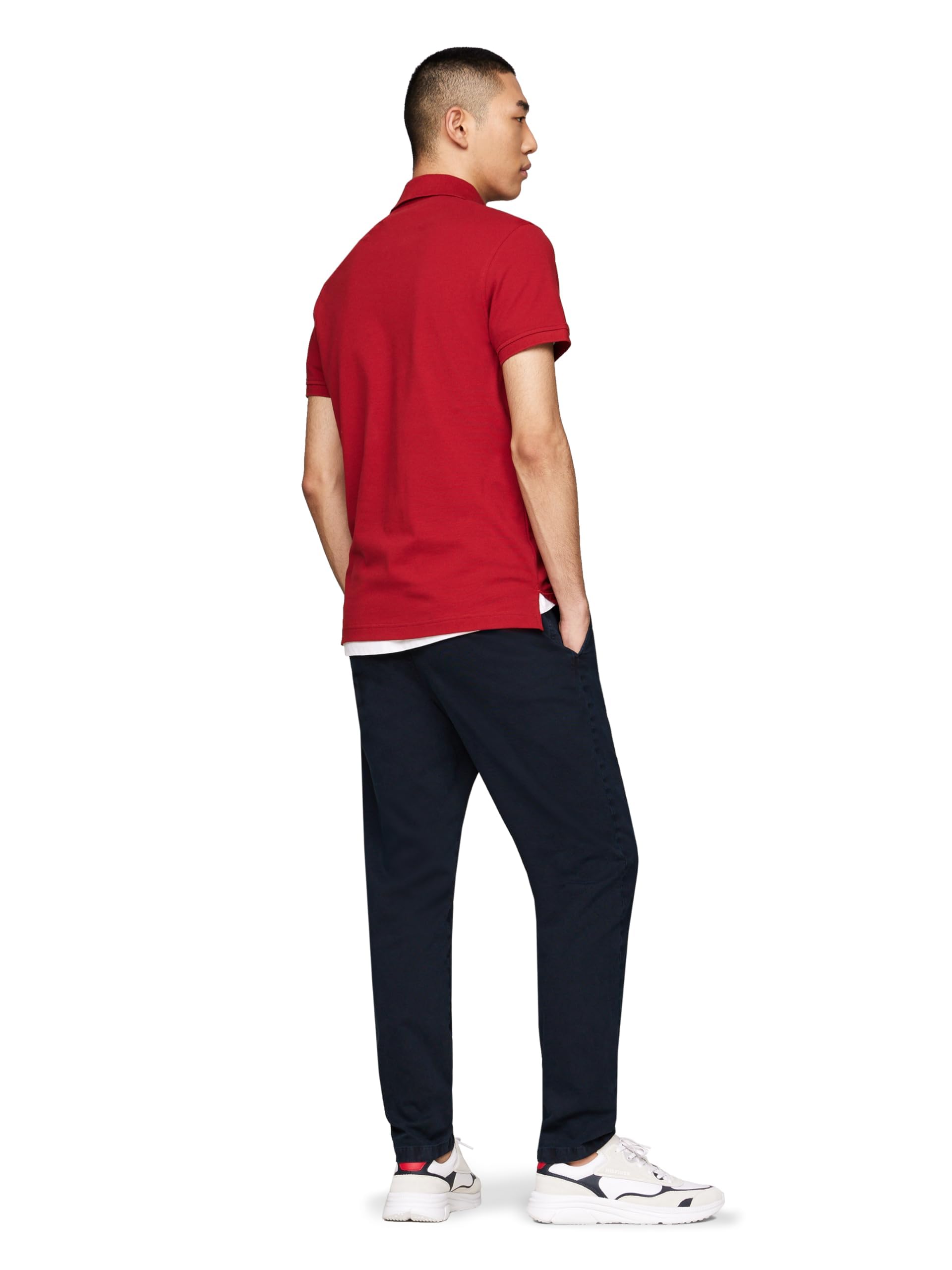 Foto 4 pulgar | Polo Tommy Hilfiger 1985 De Manga Corta Regular Para Hombre - Venta Internacional.