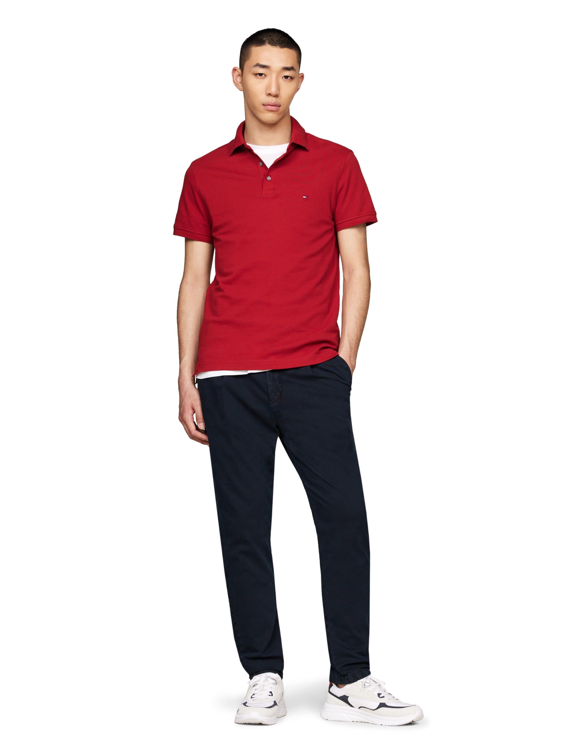 Foto 5 pulgar | Polo Tommy Hilfiger 1985 De Manga Corta Regular Para Hombre - Venta Internacional.