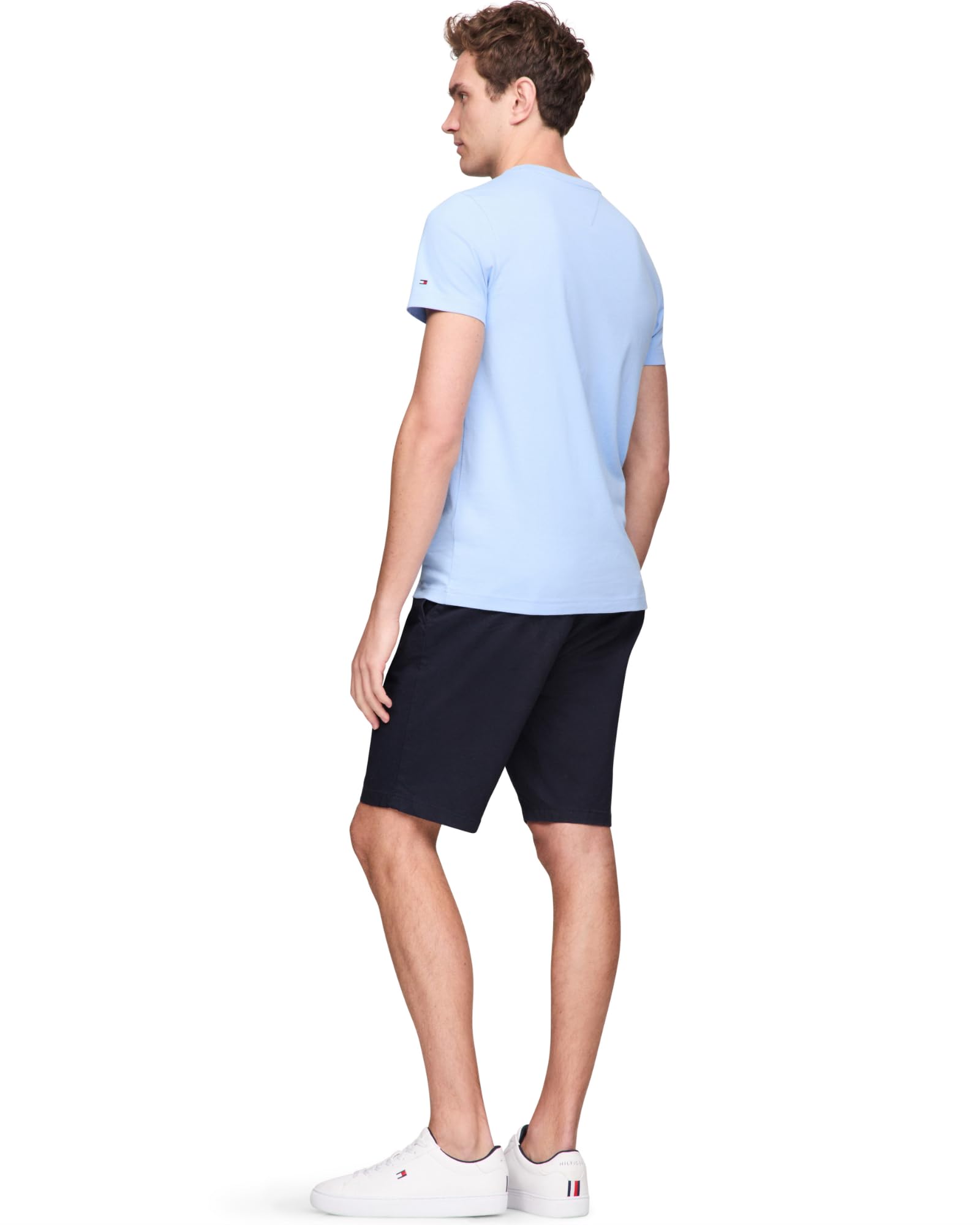 Foto 4 pulgar | Camiseta Tommy Hilfiger Azul para Hombre - Venta Internacional