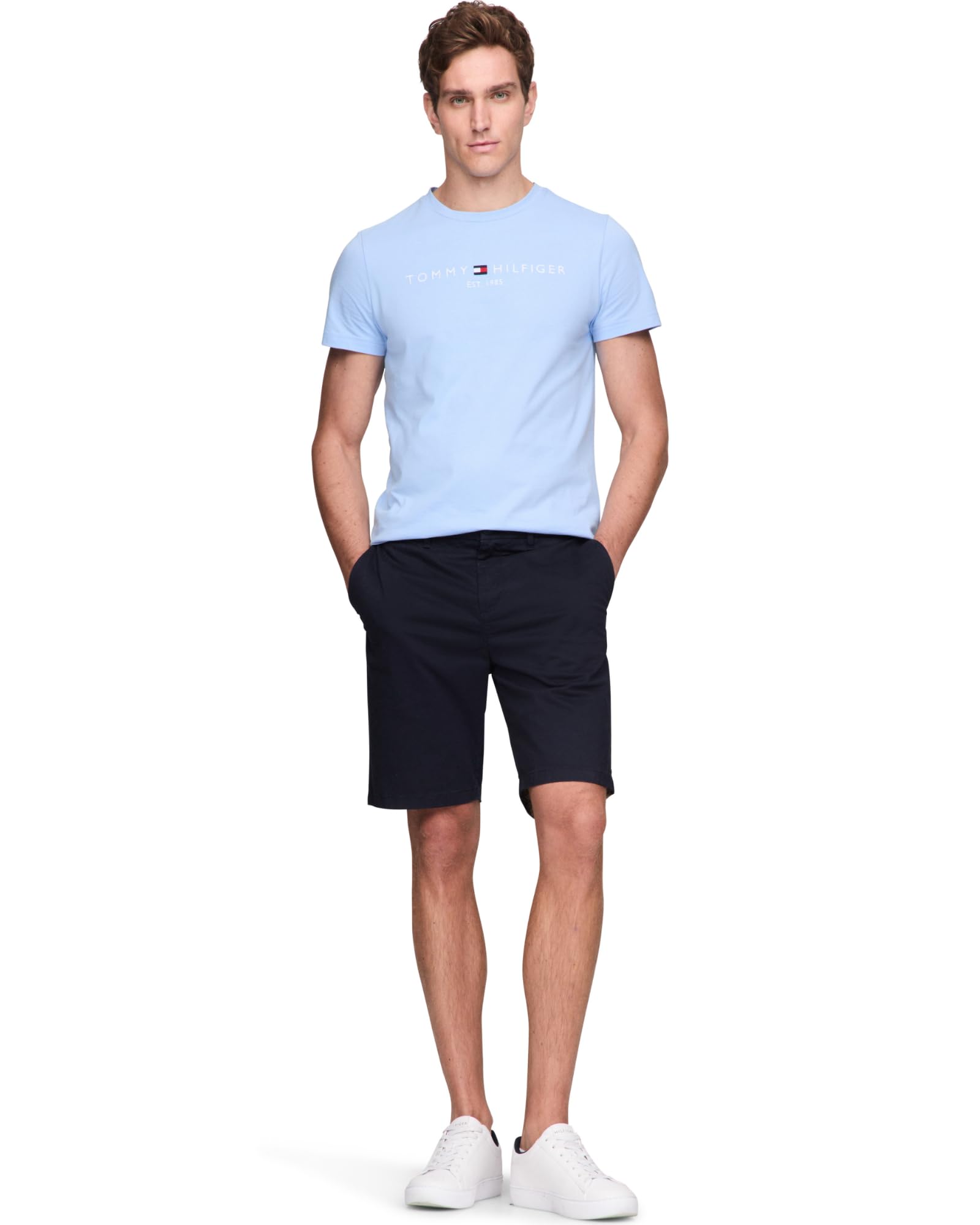 Foto 4 | Camiseta Tommy Hilfiger Azul para Hombre - Venta Internacional