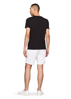 Foto 4 | Playera Tommy Hilfiger con Logo Bordado Negro para Hombre - Venta Internacional