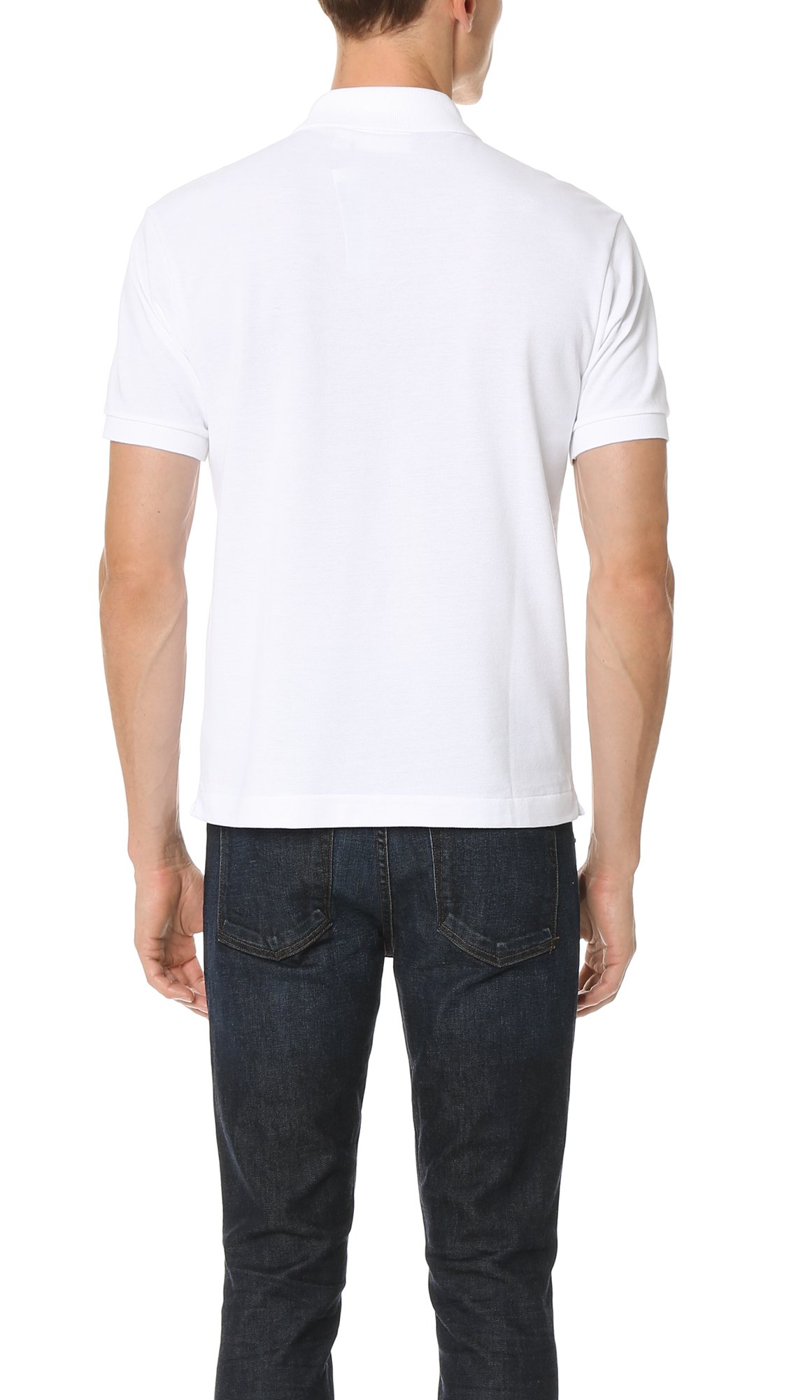 Foto 3 pulgar | Polo Lacoste Classic Chine L.12.12 Blanco para Hombre - Venta Internacional